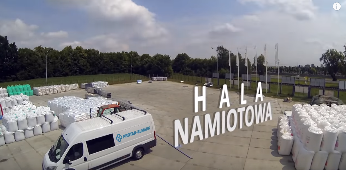 Proces powstawania hali namiotowej Protan Elmark