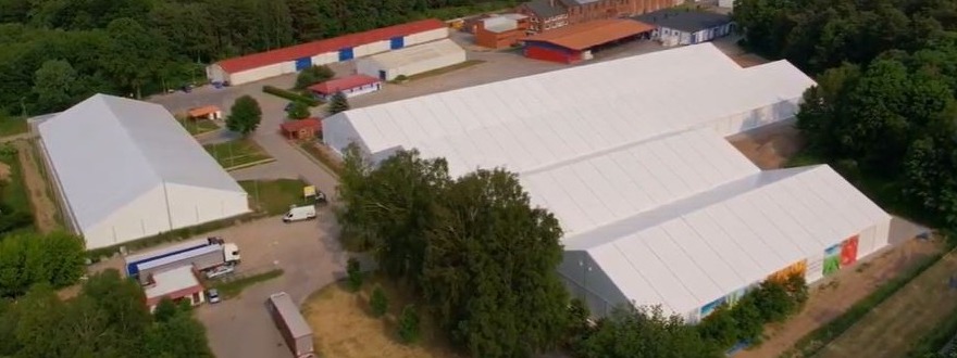 Zobacz, jak powstawało 12 000m2 hal namiotowych dla YARA POLAND!