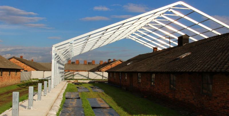 Oświęcim Hala namiotowa przemysłowa 