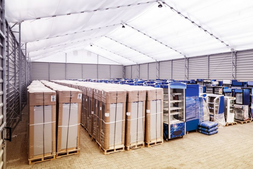  Hale magazynowe z blachy trapezowej
