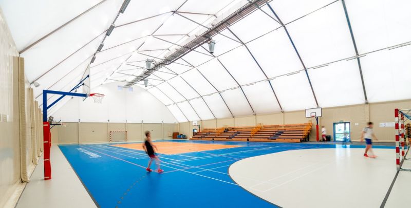 Zielona Góra Hala namiotowa sportowa